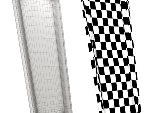 Floor mirror SANDCASTLE MIRROR Model 3D