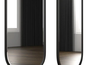 镜子河马的举止很重要 3D 模型