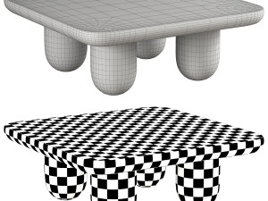 Coffee table MMB1 manner matter 3D Model