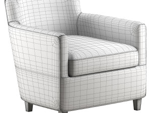 Arudin armchair 612 Model 3D
