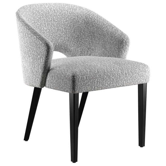 Bright cahn closed arm chair 202 Modello 3D .c4d .max .obj .3ds .fbx .stl .blend 