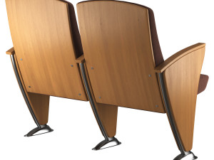 Aresline eidos side evo auditorium theatre armchair 3D Model