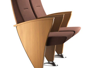 Aresline eidos side evo auditorium theatre armchair 3D Model