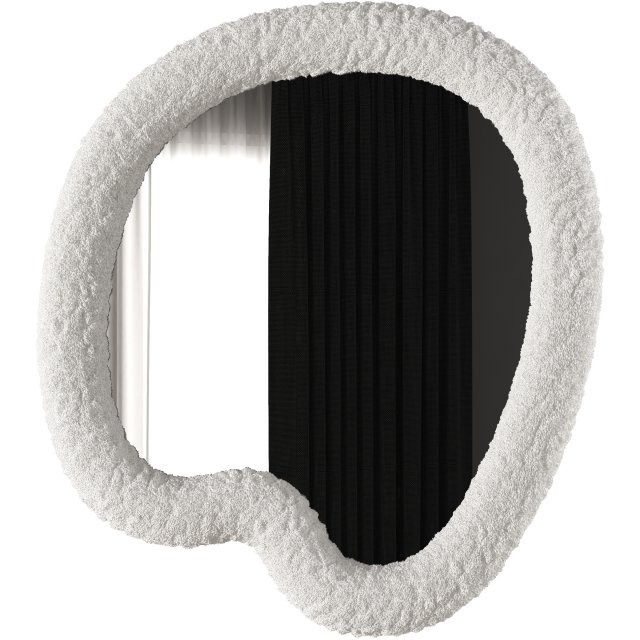 Zazu wool mirror manner matter 3D Model .c4d .max .obj .3ds .fbx .stl .blend 