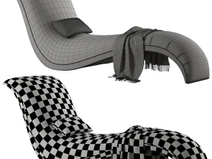 Christopher Guy Chaiselongue Marin 60-0795 3D Modell