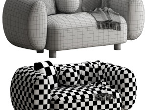 Sofa Londi Bucle Galaxy divanru Modèle 3D