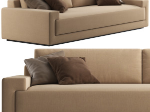 RH Piero sofa 2 seat 3D Model