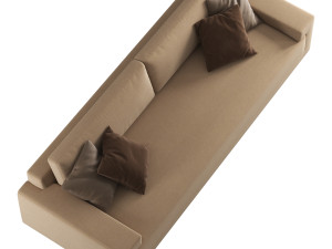RH Piero sofa 2 seat 3D 모델