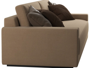 RH Piero sofa 2 seat 3D 모델