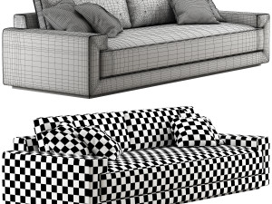 RH Piero sofa 2 seat 3D 모델
