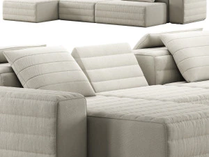 Gervasoni Samet G 模型沙发 3D 模型