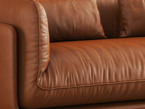 Leolux Lunetta 25 seater sofa 3Dモデル