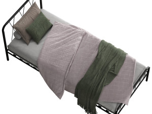 Mali bed 90 by divan ru Modèle 3D