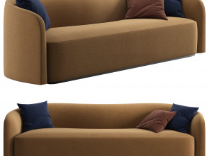 RH Onde sofa Modèle 3D