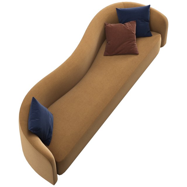 Rh sales curved sofa