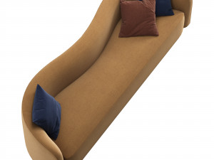 RH Onde sofa Modèle 3D
