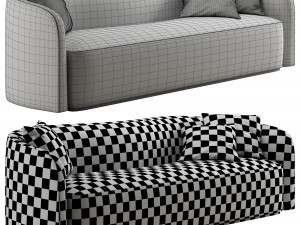 RH Onde sofa Modèle 3D