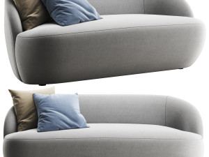 RH Emilia sofa 3D Model