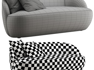 RH Emilia sofa Modelo 3D