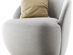 RH Emilia swivel chair 3D Model