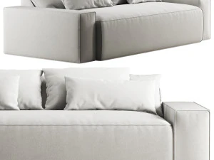 RH 딜런 소파 3D 모델