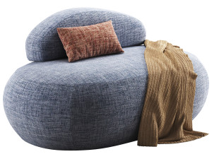 Olten sofa by Divanru Modelo 3D