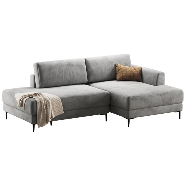 Edvin corner sofa by Divanru 3D Model .c4d .max .obj .3ds .fbx .stl .blend 