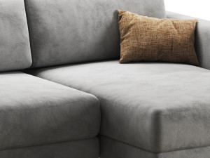 Edvin corner sofa by Divanru 3D Model