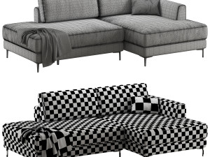 Edvin corner sofa by Divanru 3D Model
