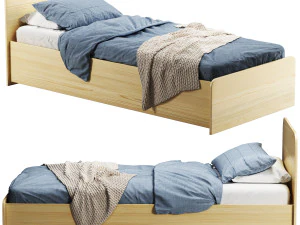 Ingrid 90 kids bed by Divanru 3D Model