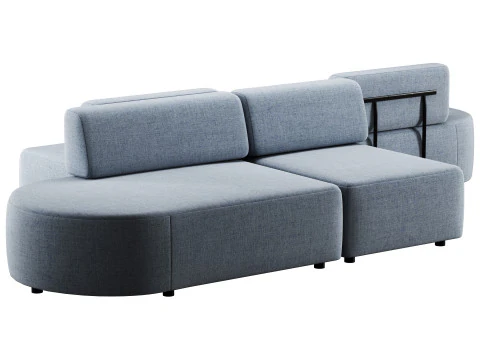 Entropy modular sofa by Inclass 3D Model