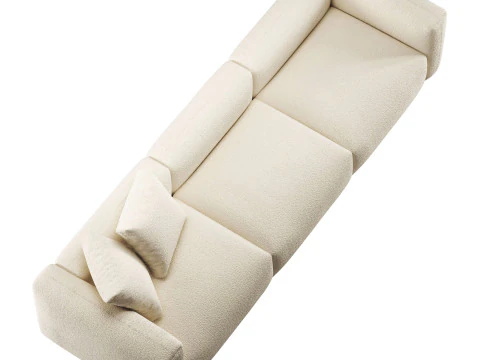 BB Italia Dambodue 3 seater sofa 3D Model