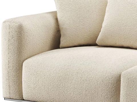 BB Italia Dambodue 3 seater sofa 3D Model