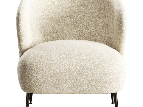Jeanne boucle armchair by Soho Home 3D Model