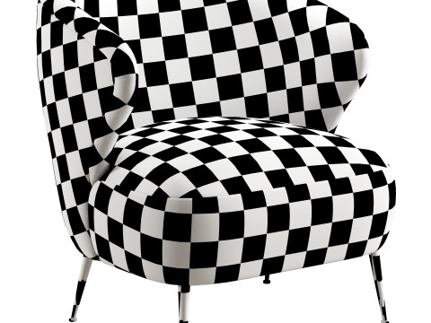 Jeanne boucle armchair by Soho Home Modèle 3D