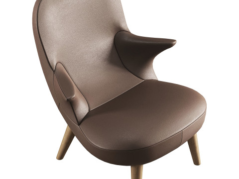 Omoi armchair by BB Italia 3D Model
