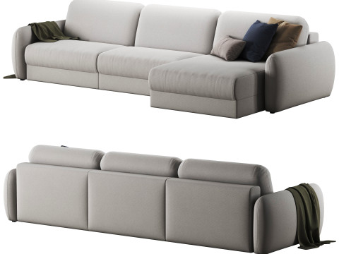 Biani corner sofa by divanru Model 3D
