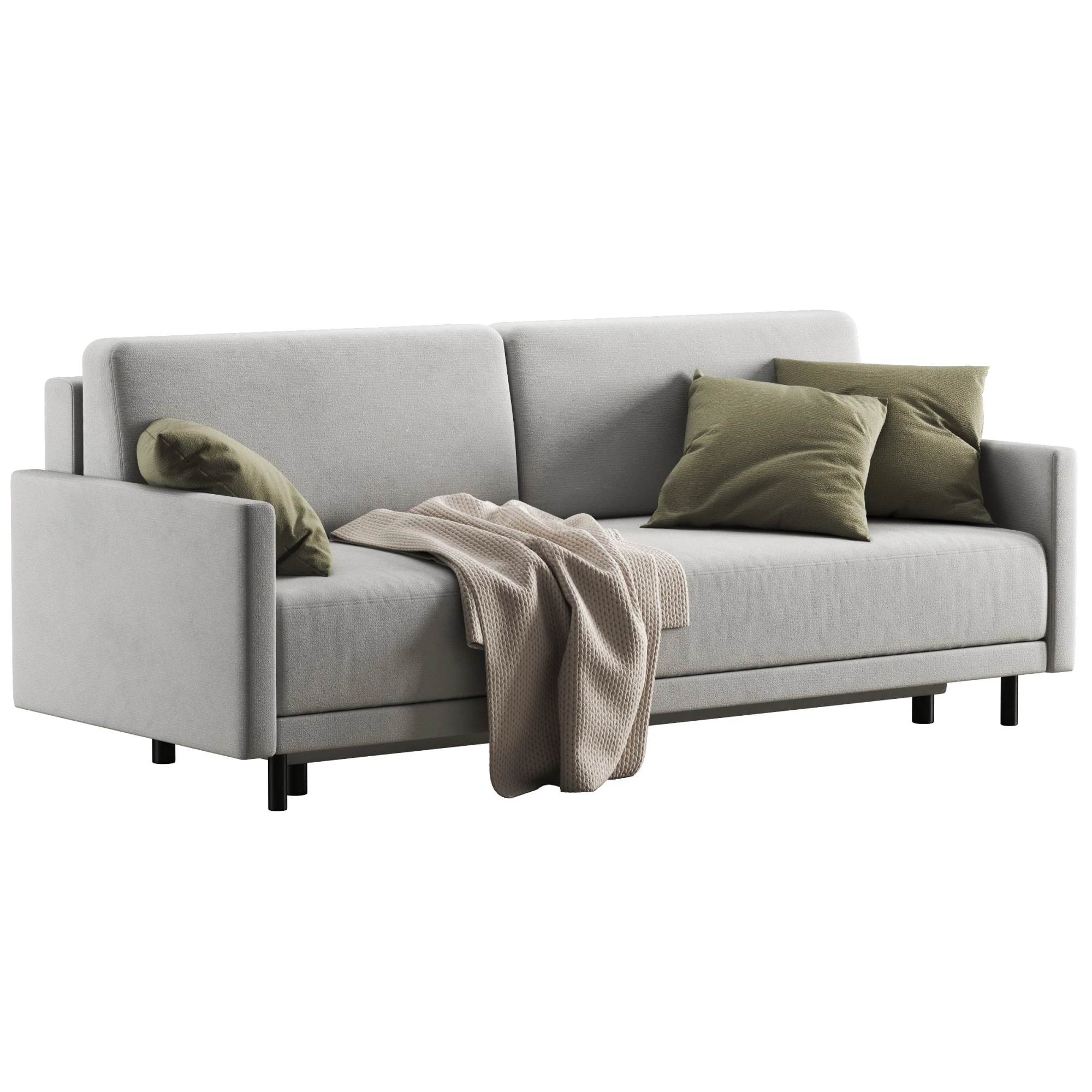 Talas sofa by Divanru 3D Model .c4d .max .obj .3ds .fbx .stl .blend 