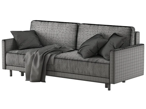 Talas sofa by Divanru 3D Model