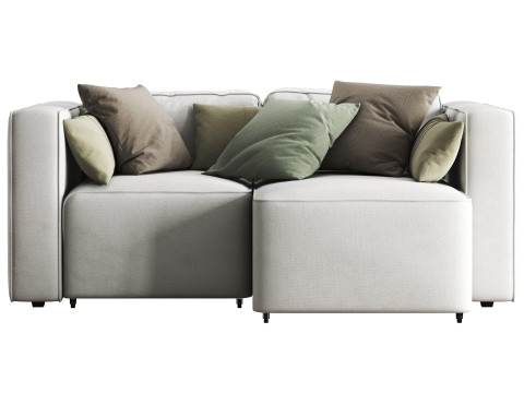 Aront mini corner sofa by Divanru 3D Модель