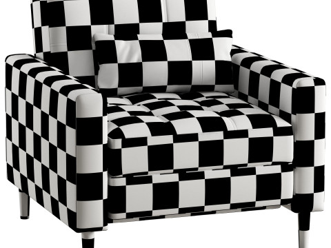 Numo mini armchair-bed by Divanru Modelo 3D