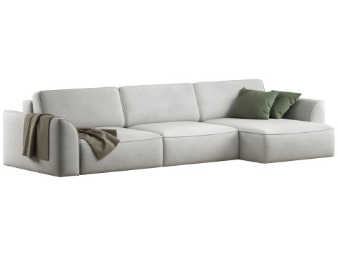 Space-2 corner sofa by Divanru Modelo 3D