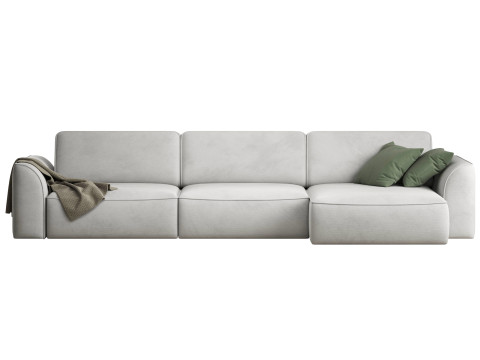 Space-2 corner sofa by Divanru 3D Model