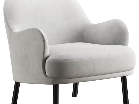 Brigitte armchair by arflex Model 3D