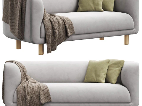 Veneto sofa by Divanru 3D Model
