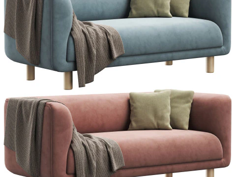 Veneto sofa by Divanru 3D Model