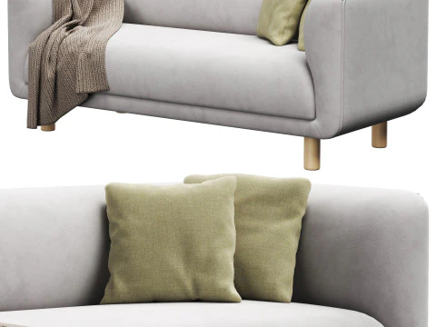 Veneto sofa by Divanru 3D Model
