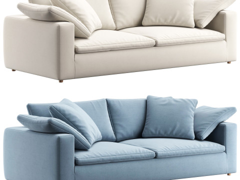 RH Cloud 2-cushion sofa 3D Модель
