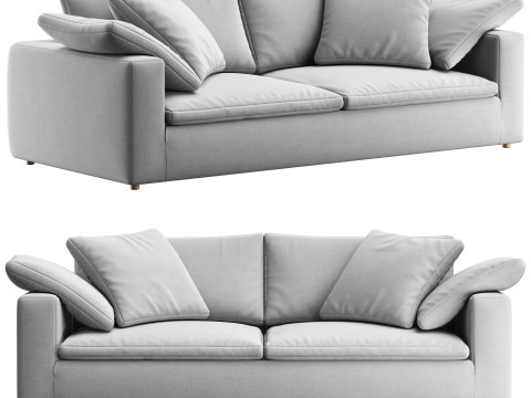 RH Cloud 2-cushion sofa 3D Модель