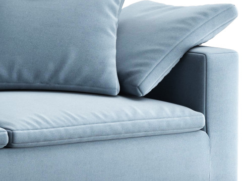 RH Cloud 2-cushion sofa 3D Модель